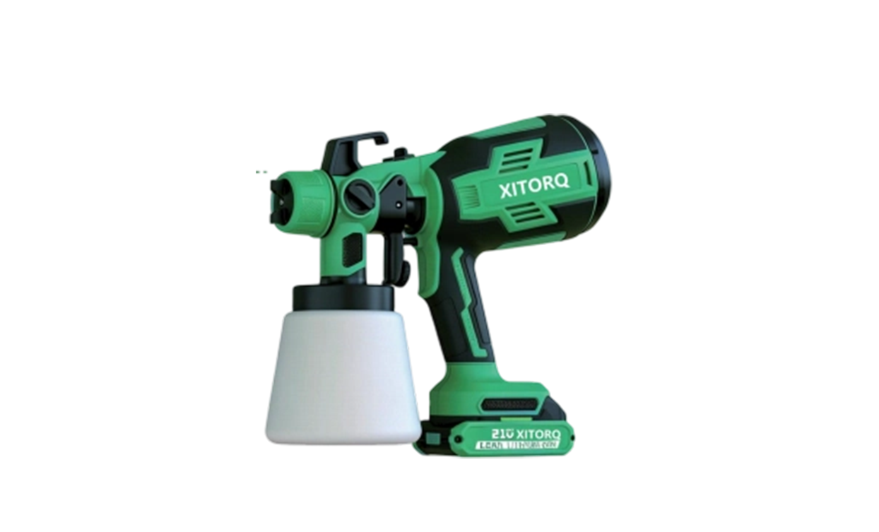 Pistolet pulvérisateur sans fil au lithium-ion 21 V (modèle pour petit avion) ​​— Atomisation haute pression, aucun compresseur nécessaire