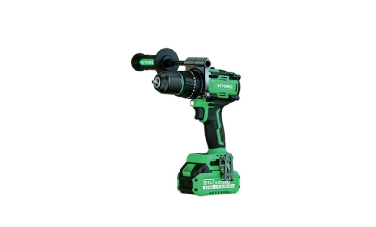 Marteau perforateur/visseuse sans balais au lithium-ion XJ.617 21 V (usage intensif) — couple de 170 N·m, 3 vitesses