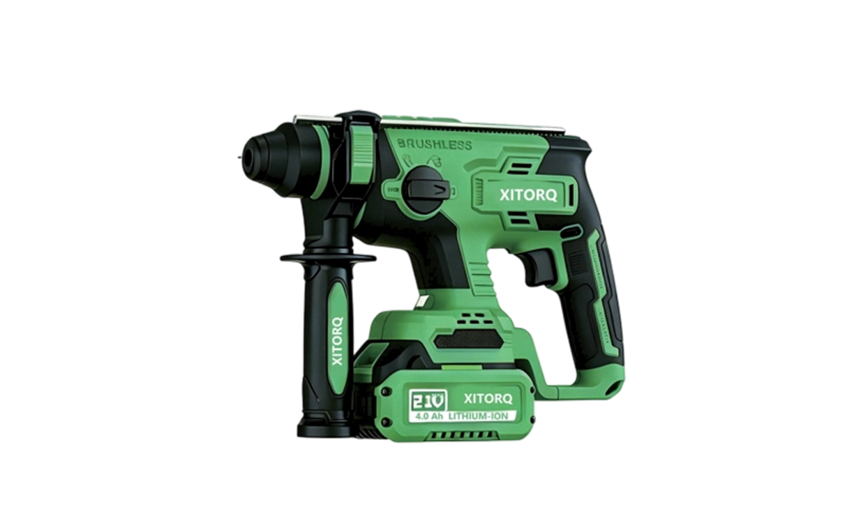 Marteau perforateur sans balais à haute aimantation au lithium-ion XJ.709 21 V — Mandrin SDS-plus, énergie d'impact 1,7 J