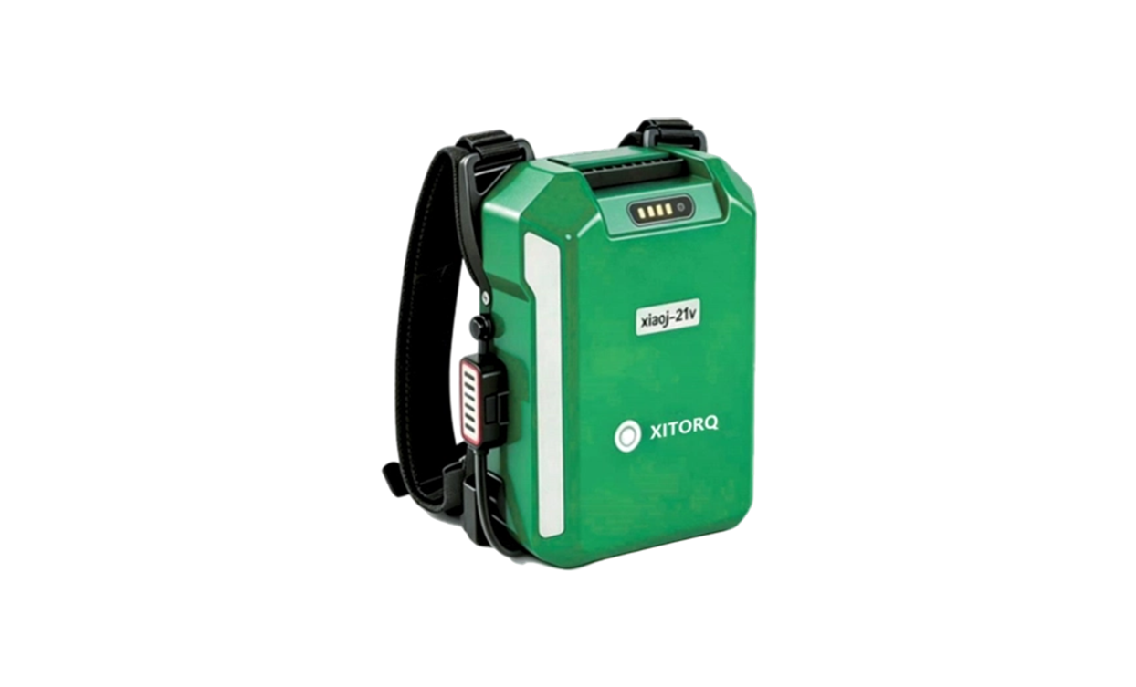 Batterie au lithium pour sac à dos — 20 Ah/30 Ah, alimente simultanément plusieurs outils 21 V-60 V.