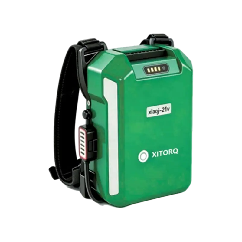 Batterie au lithium pour sac à dos — 20 Ah/30 Ah, alimente simultanément plusieurs outils 21 V-60 V. Batterie au lithium pour sac à dos — 20 Ah/30 Ah, alimente simultanément plusieurs outils 21 V-60 V.
